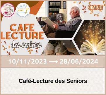 Cafe lecture des seniors