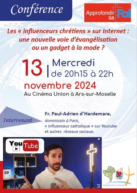 Conf influenceurs chretiens